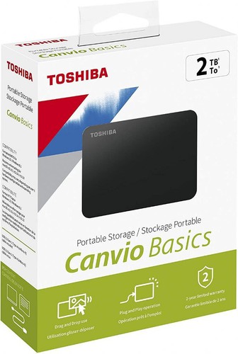 Toshiba 2tb canvio hard - toshiba, disk
